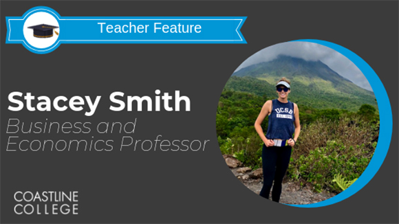 teacher feature, stacey smith, business and economics professor