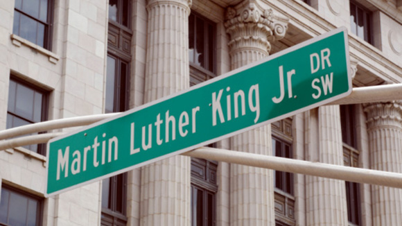 photo of martin luther king jr drive street sign