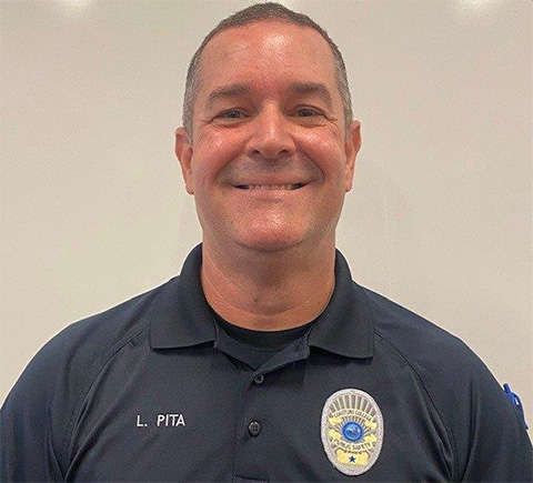 Coastline College Campus Safety Officer Larry Pita