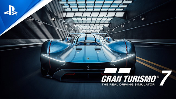 splash image for gran turismo 7 driving game