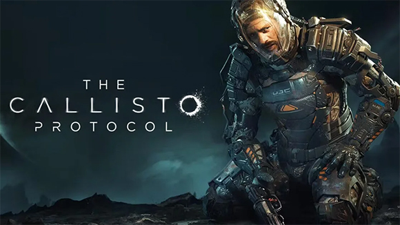 promotional image from the callisto protocol showing main character in futuristic soldier armor