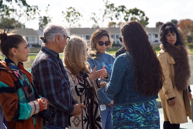 Sage burning - native american ritual