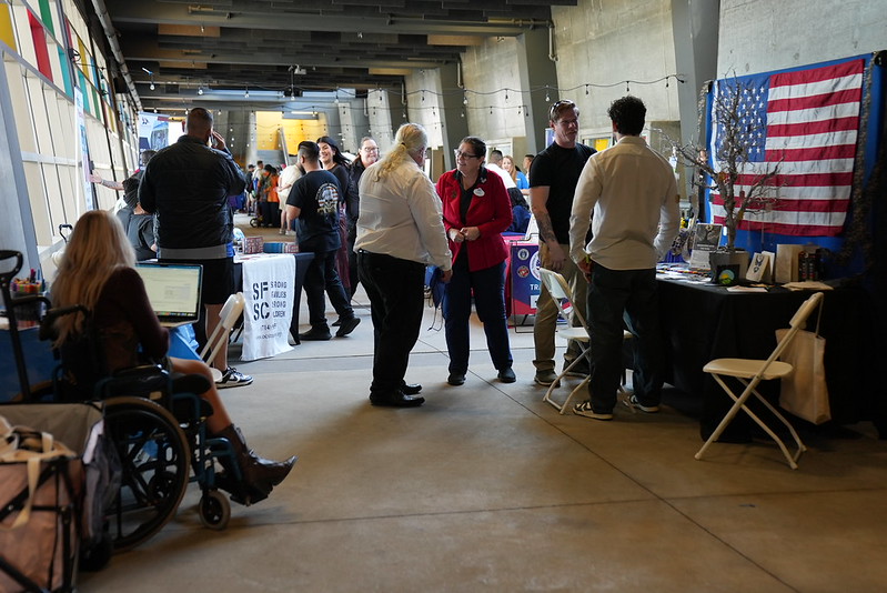 Expo, tabling and attendees