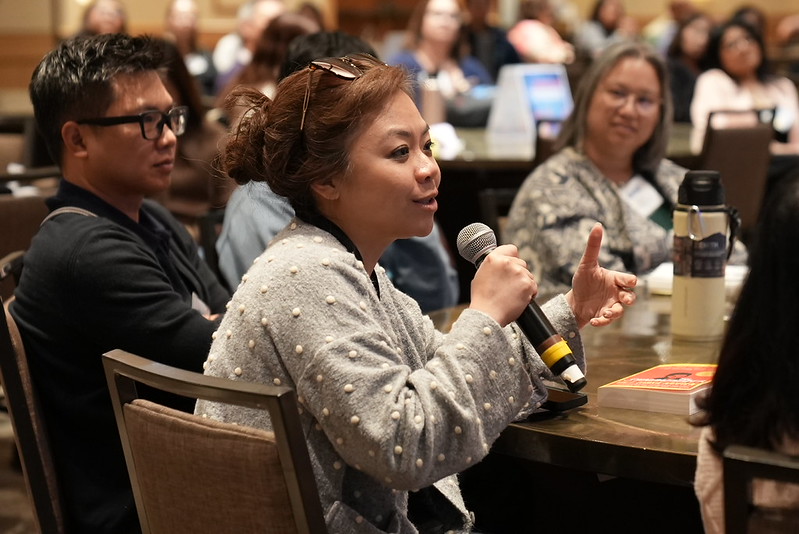 attendee asking a question